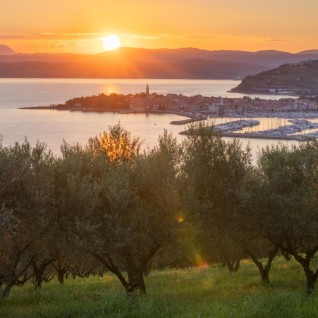 View of Adriatic Sea and Izola
