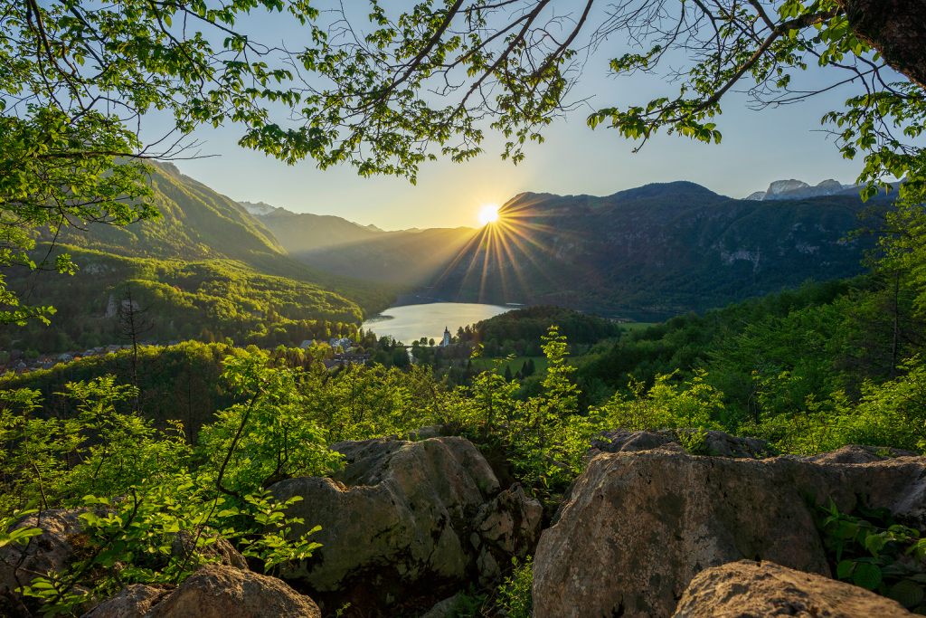 Hiking in Slovenia, Bohinj