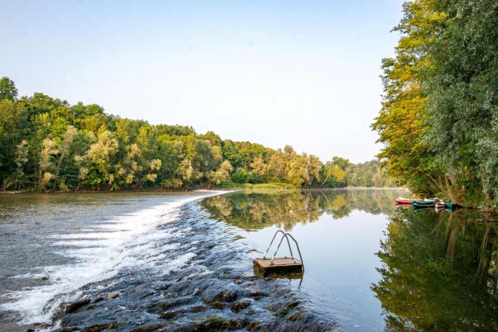 Kolpa river in Slovenia