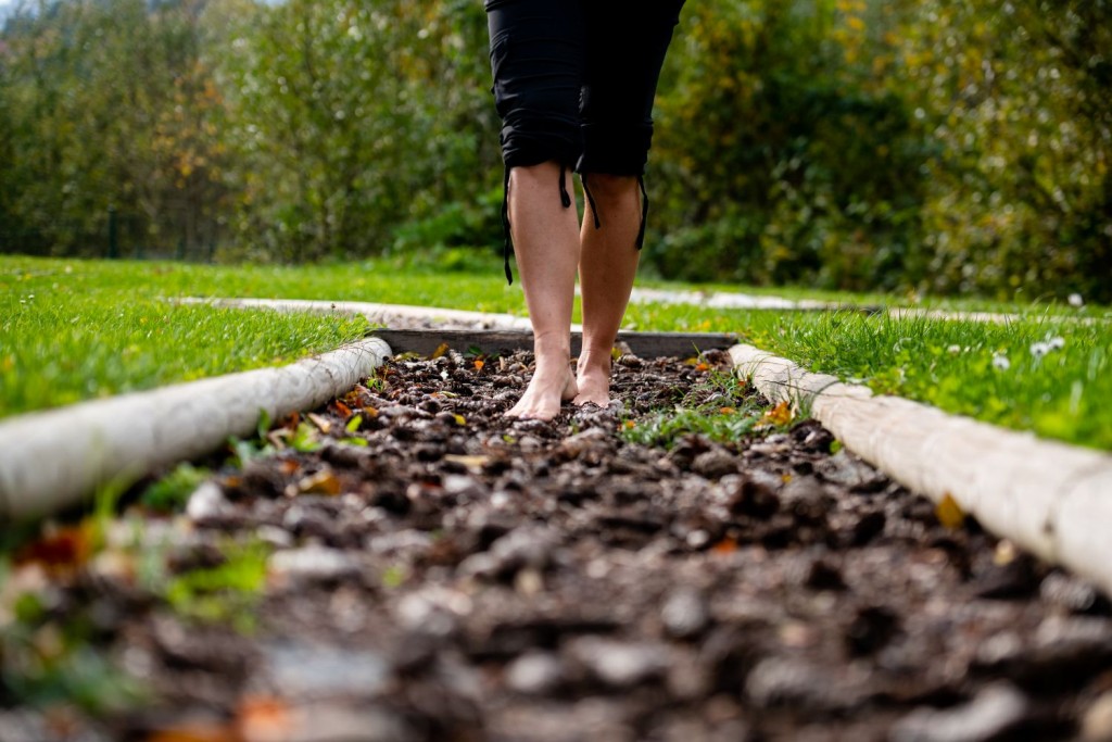 Barefoot hiking in Slovenia