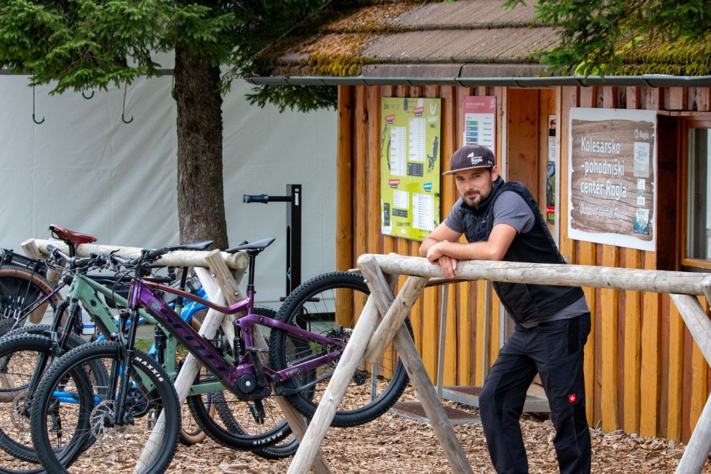 Bike rental on Rogla