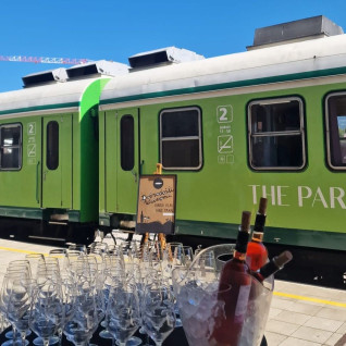 Wine train experience in Vipava Valley
